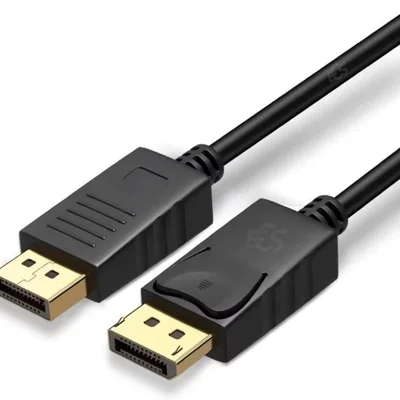 Cabo Displayport 1.80m 4k 1.2v Alta Resolução Vídeo Som