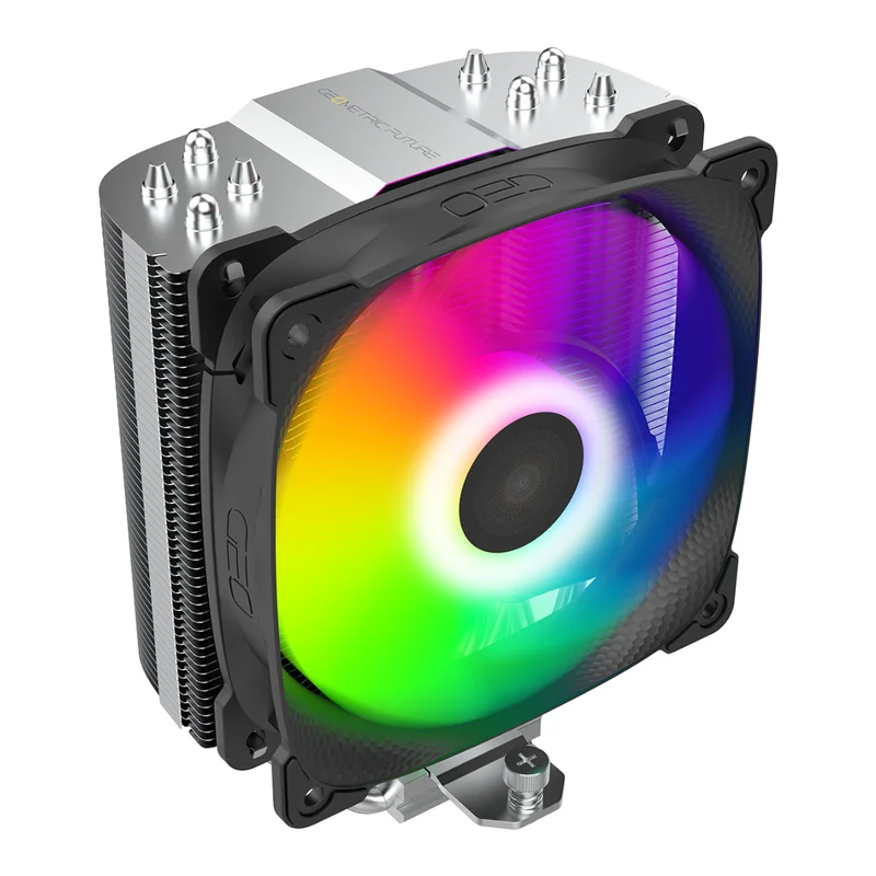 Air Cooler Geometric Future Prawn ARGB Prata 4 Heatpipes 120mm 2000rpm 6