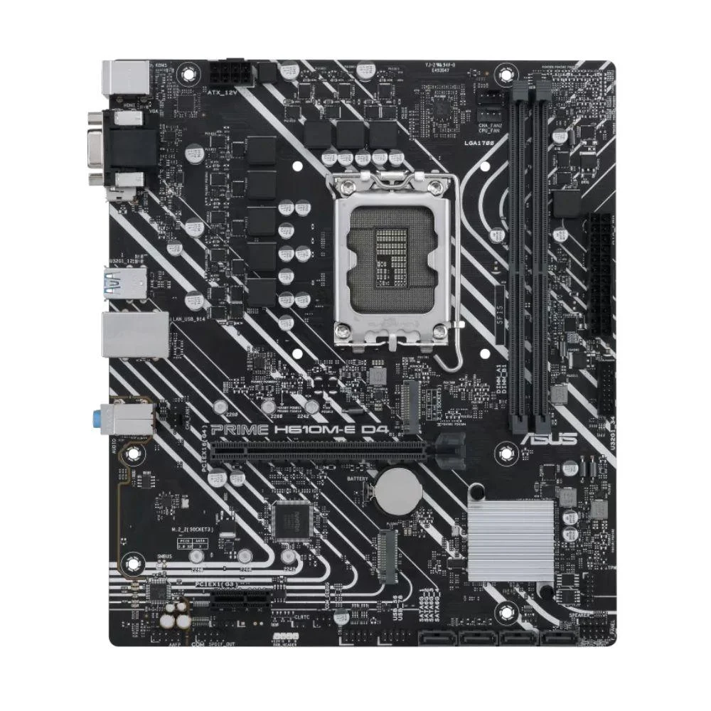 Placa?mae Asus Prime H610m?r LGA 1700 Ddr5 Micro?atx