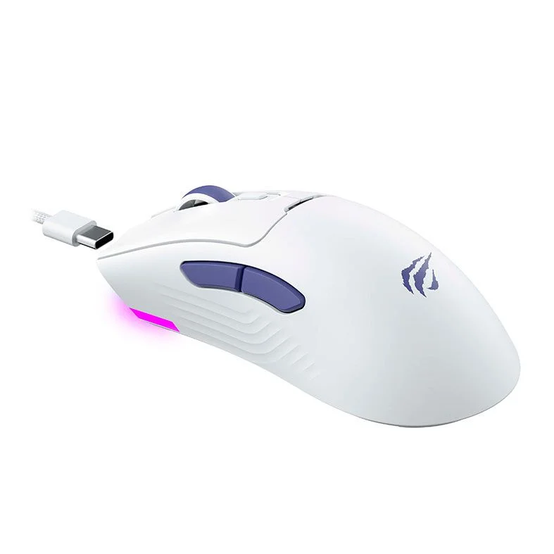 Imagem 3 de 5 do produto Mouse Gamer Havit Ms966se-sem Fio Branco