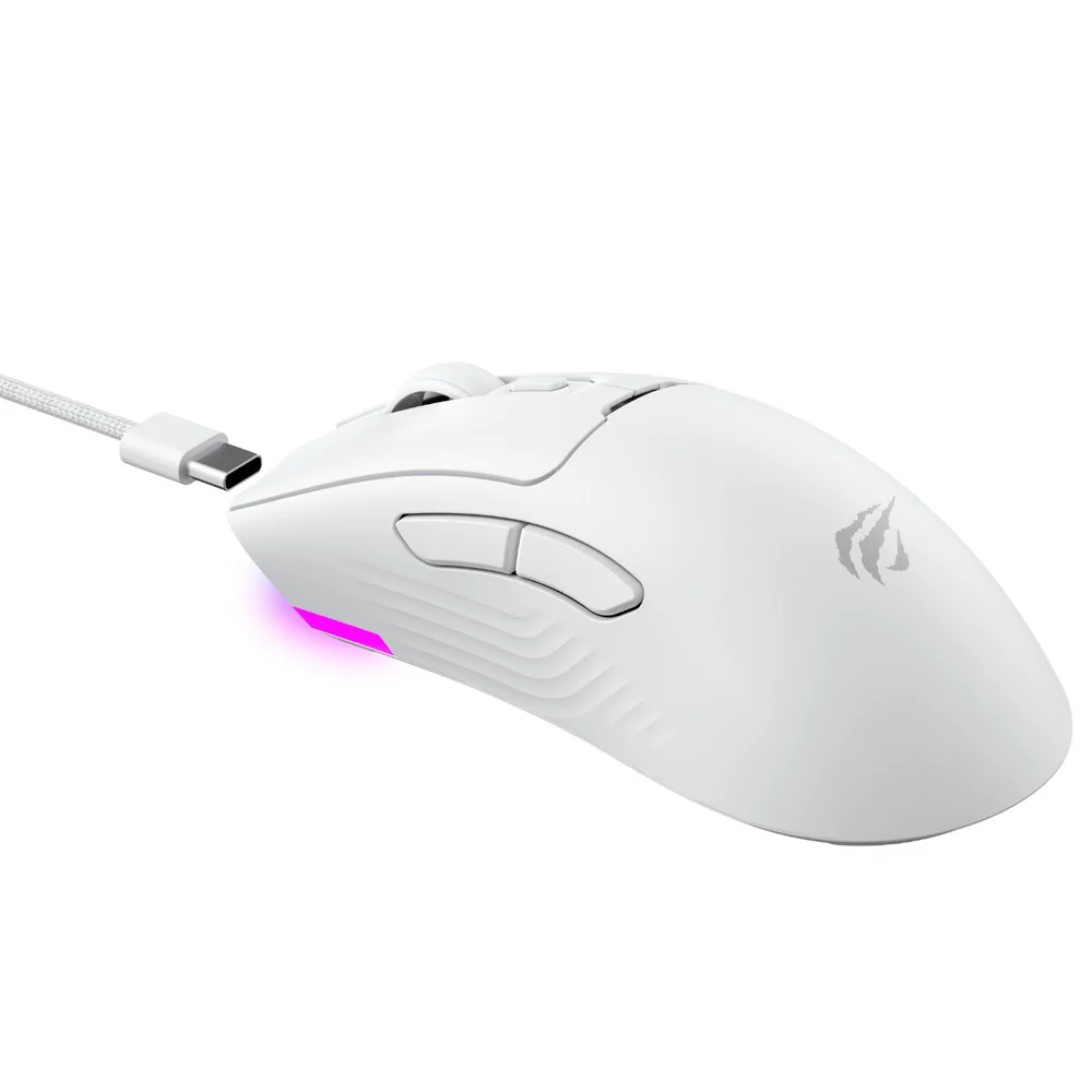 Imagem 4 de 5 do produto Mouse Gamer Havit Ms966se-sem Fio Branco