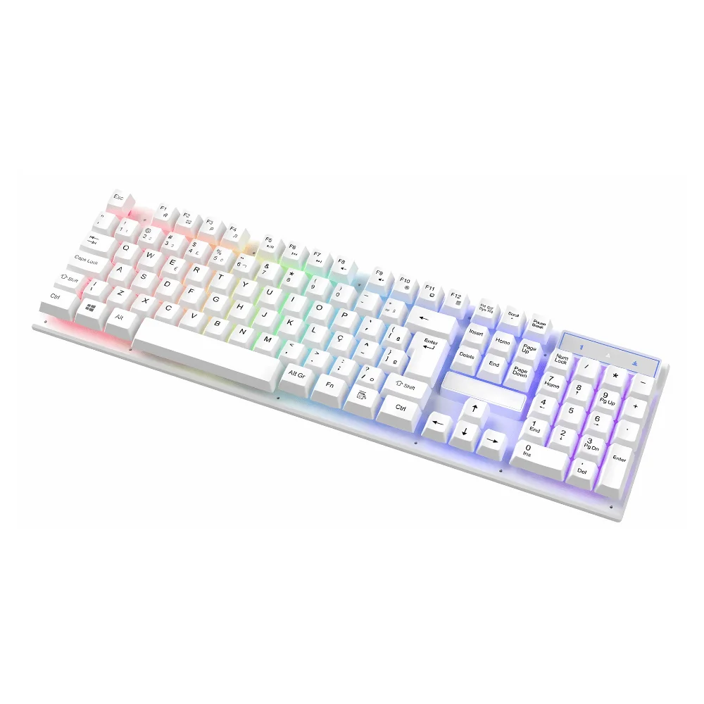 Imagem 4 de 5 do produto Teclado Gamer Branco Kg801w Gfire