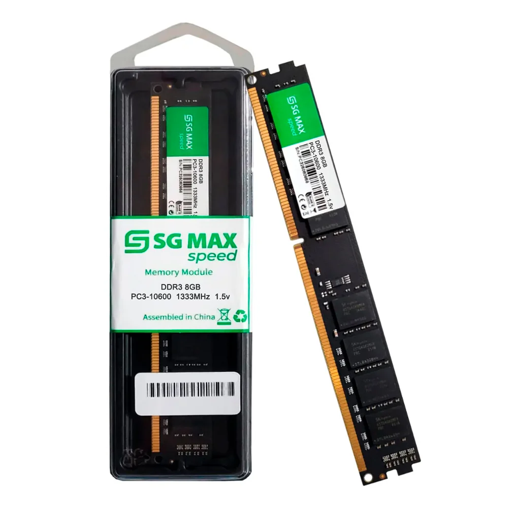 Memoria  8GB Ddr3 1333 Cl 11 1.5v Desktop Udimm Sgm8g1333cl11d Sgmax