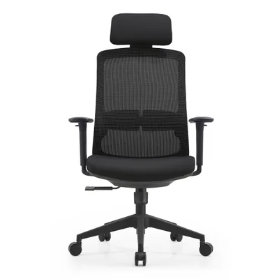 Cadeira De Escritório Ergonômica Aurove 188a Neo Preto