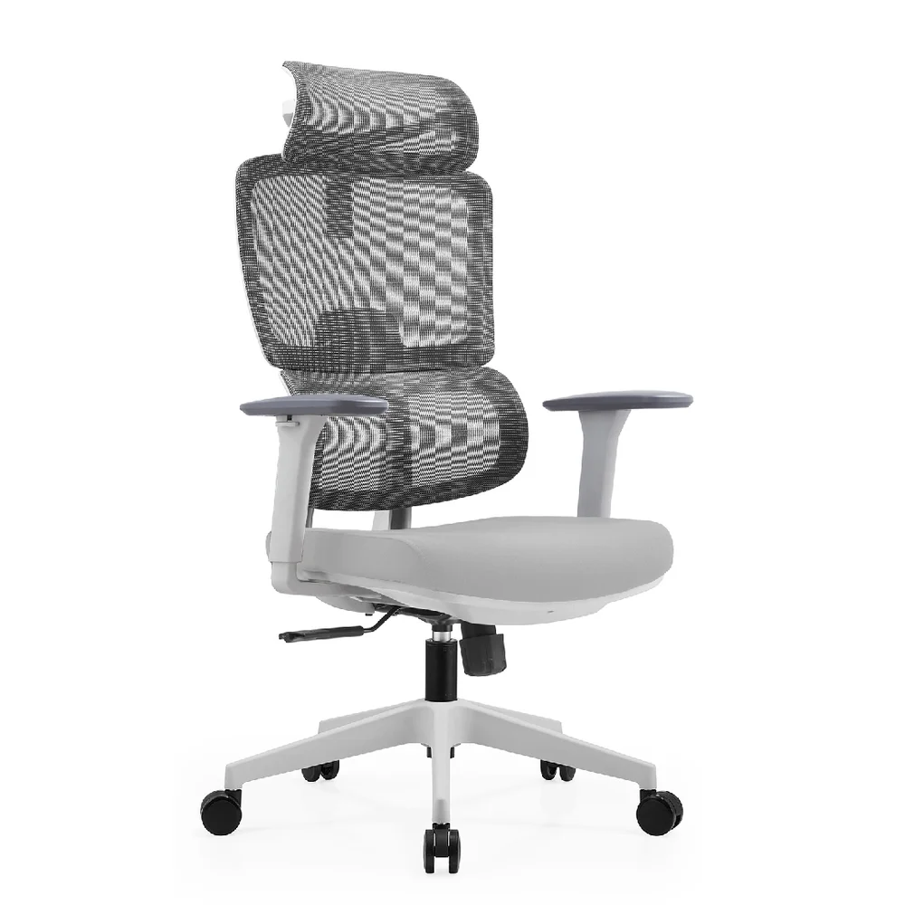 Imagem 3 de 5 do produto Cadeira De Escritório Ergonômica Aurove 186a Edge Cinza