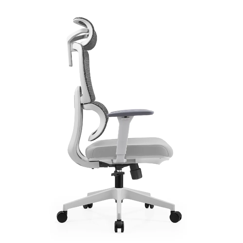 Imagem 4 de 5 do produto Cadeira De Escritório Ergonômica Aurove 186a Edge Cinza