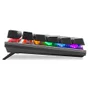 Teclado Gamer 100% Mecânico RGB Antighosting Switch Blue E Red Switch:blue