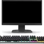 Teclado Gamer 100% Mecânico RGB Antighosting Switch Blue E Red Switch:blue