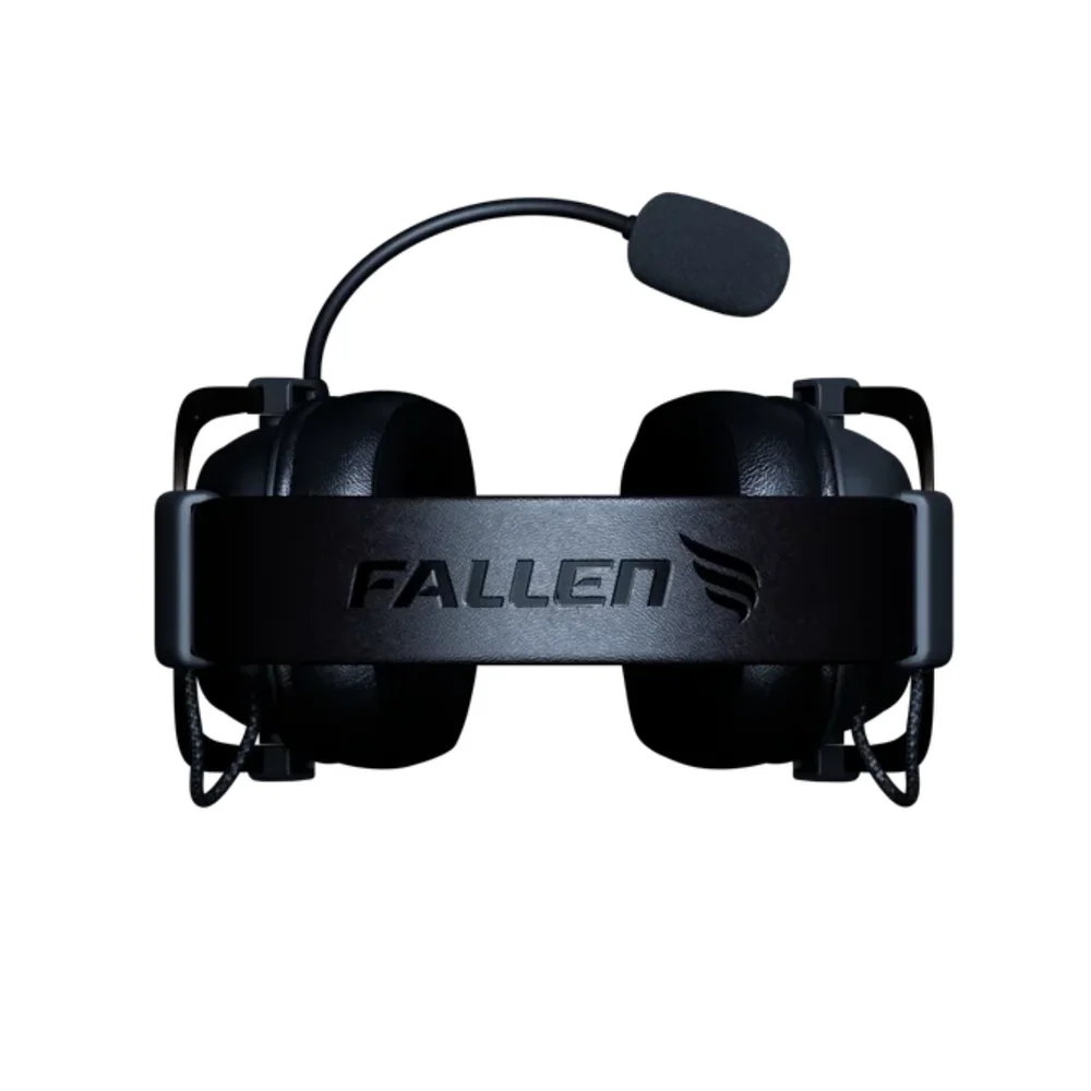 Imagem 3 de 5 do produto Kit Gamer Fallen Essencial Mousepad Ace Estendido E Headset Morcego Eco RGB