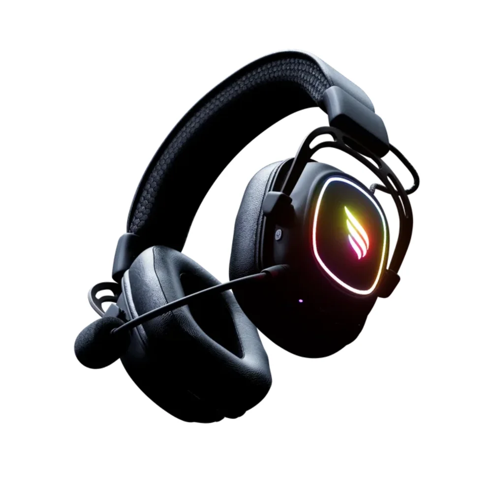 Imagem 5 de 5 do produto Kit Gamer Fallen Essencial Mousepad Ace Estendido E Headset Morcego Eco RGB
