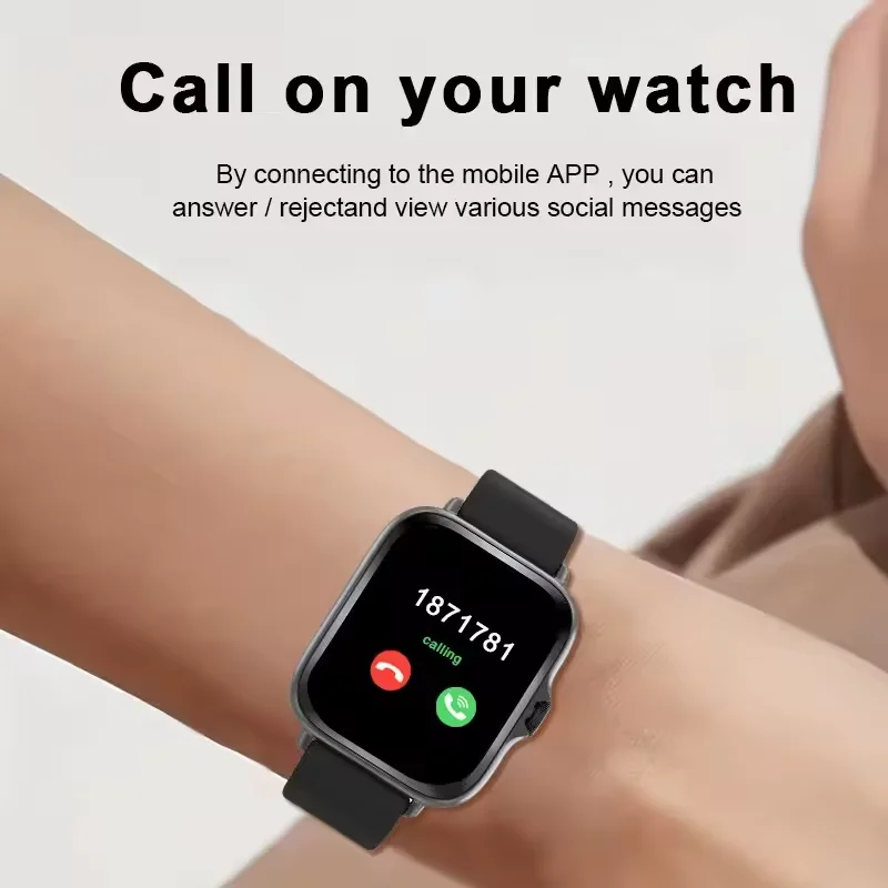 Smartwatch Relógio Inteligente Fitness Cardíaco Bluetooth 7