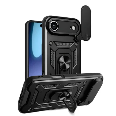 Capa Capinha Case Compatível Com Iphone 17 Air - Protetora Resistente Anti Impacto Queda Armadura Militar