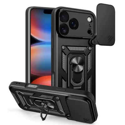 Capa Capinha Case Compatível Com Iphone 17 Pro Max - Protetora Resistente Anti Impacto Queda Armadura Militar