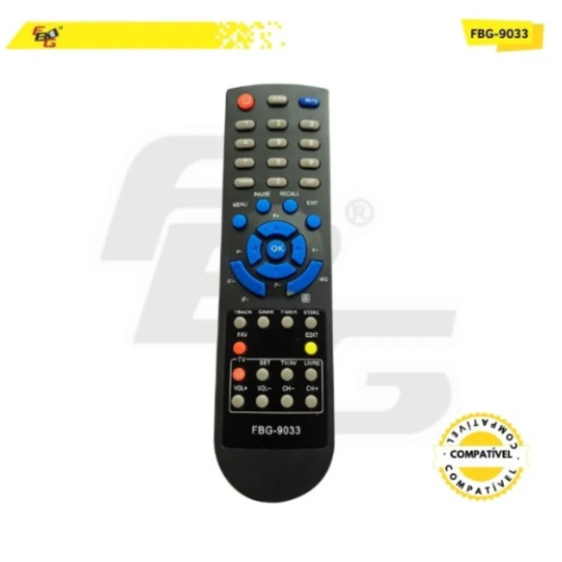 Imagem 2 de 4 do produto Controle Recep Compatível C/ Bedin Sat- Modelo Fbg- 9033