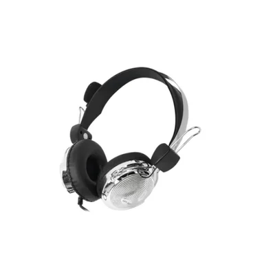 Fone Headset Lehmox Ley-301 Super Bass Cor:prata