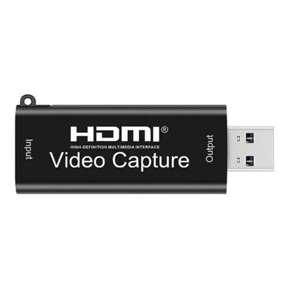 Imagem 2 de 5 do produto Placa Captura Vídeo HDMI 4k Full Hd Adaptador Usb Streaming