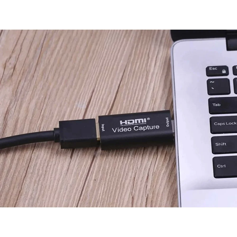 Imagem 3 de 5 do produto Placa Captura Vídeo HDMI 4k Full Hd Adaptador Usb Streaming