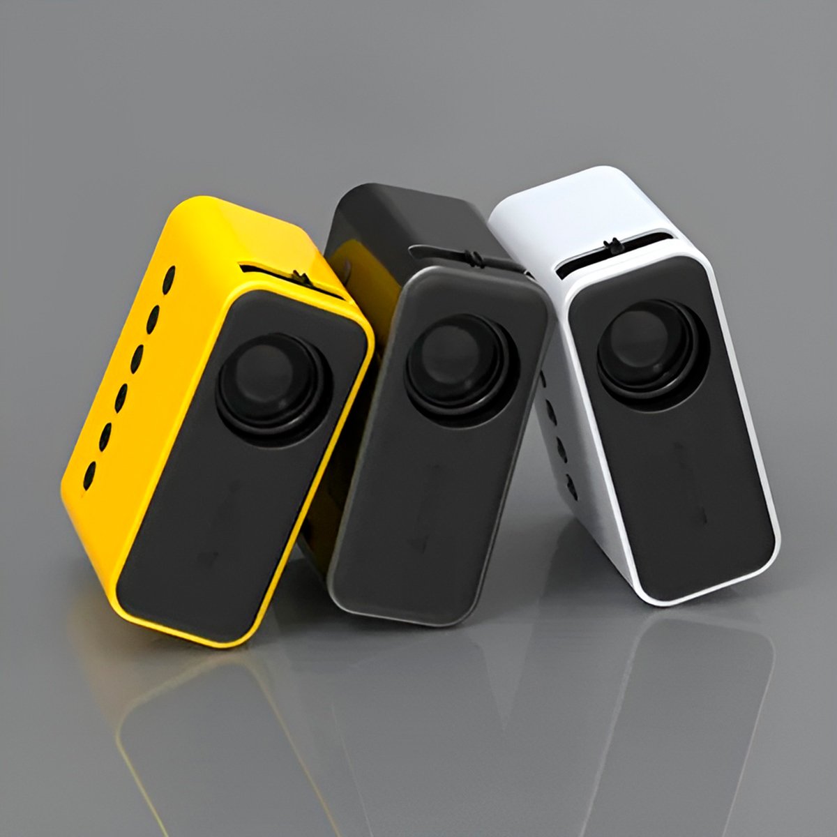 Mini Projetor Portátil Para Espelhar Imagem Do Computador Celular  Em Hd