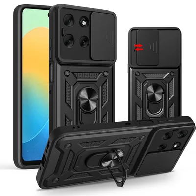 Capa Capinha Case Para Motorola Moto G56 - Protetora Militar Resistente Anti Impacto Queda Armadura Reforçada Durável