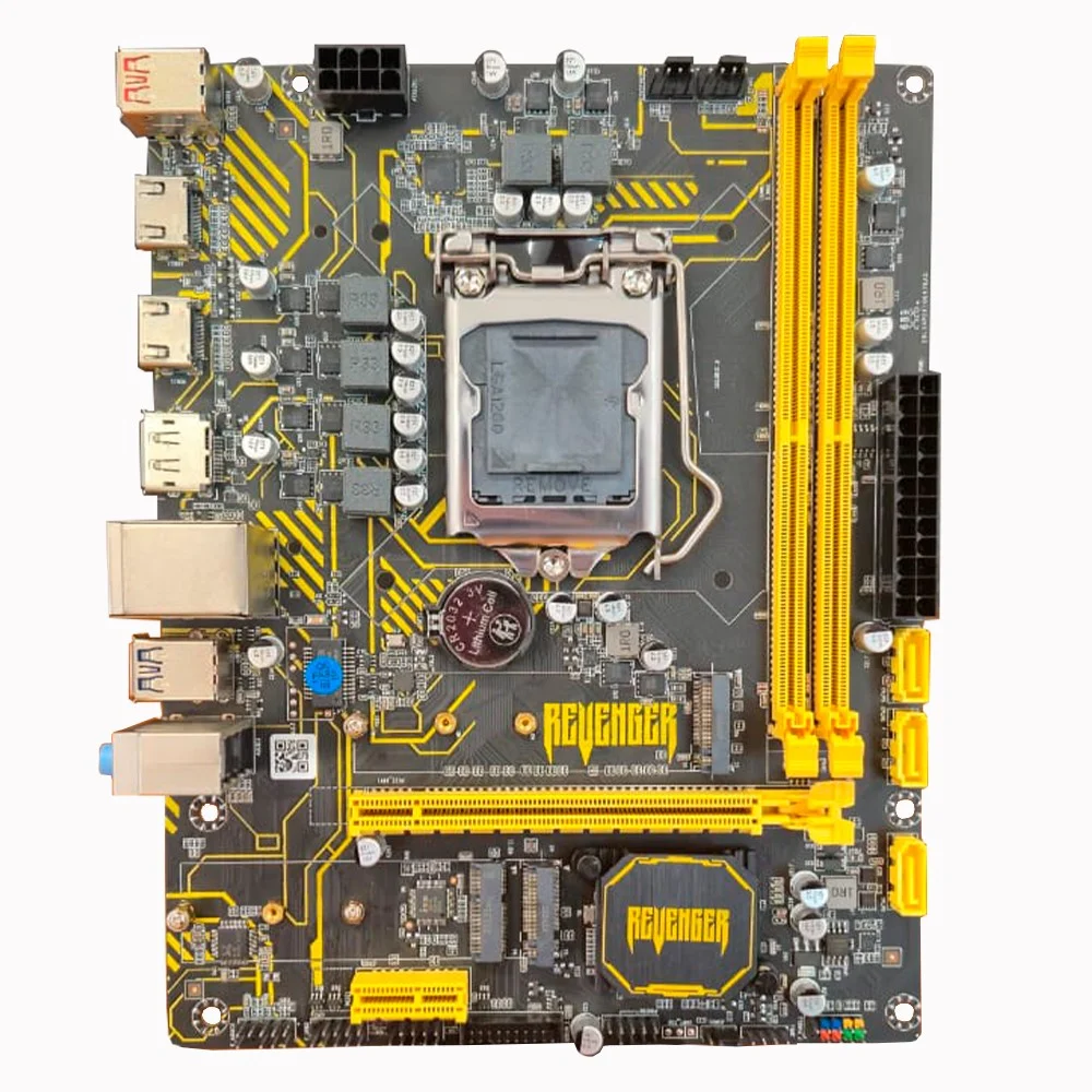 Placa Mãe Revenger G-h511, Socket Intel LGA 1200, Intel 10ª/11ª Geração, Chipset H470, Ddr4, HDMI, Display Port, Usb 3.2, M.2 Nvme, Micro Atx 7