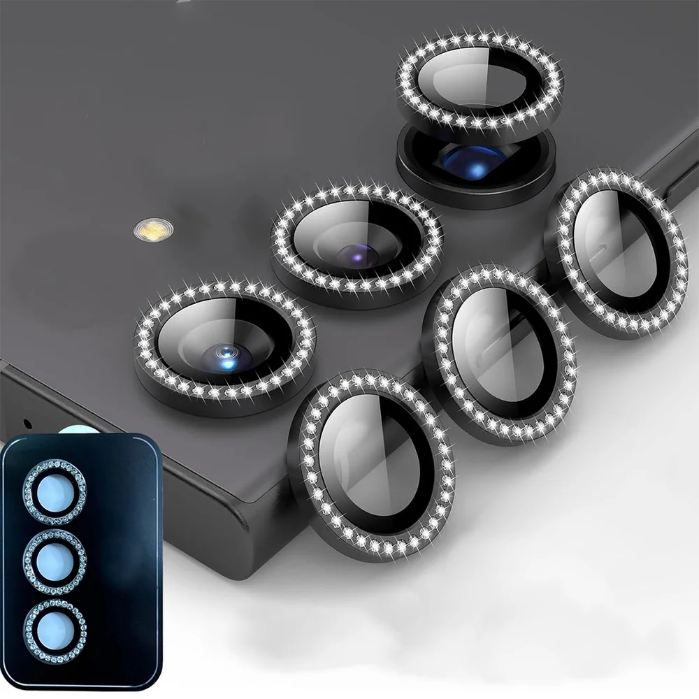 Imagem 4 de 4 do produto Kit Película Lente Câmera Compatível Com Samsung Galaxy Cor:preto Brilho;tamanho:a14