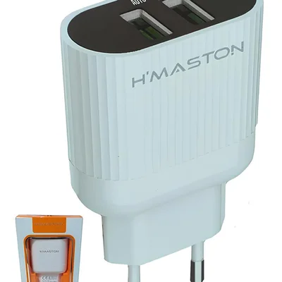 Fonte Carregador H'mastom Y28-4 Com 2 Saídas Usb 3.1a