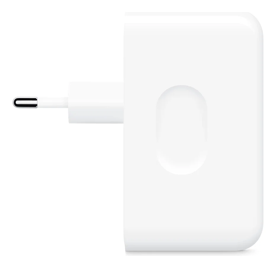 Carregador Fonte Usb C Duplo 50w Para Iphone Tomada 2 Entradas