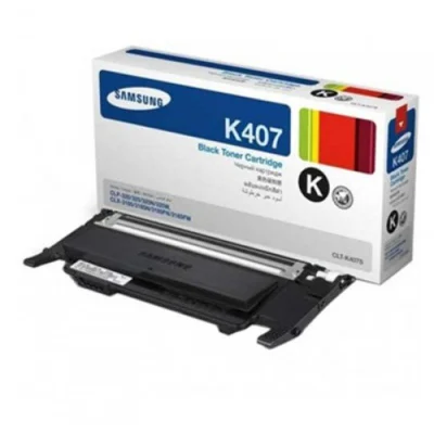 Toner CLT-K407S 407S Preto CLX3185FW CLX3185N CLP325W CLP325