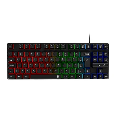Teclado Gamer 80% Clanm Rift Com Fio