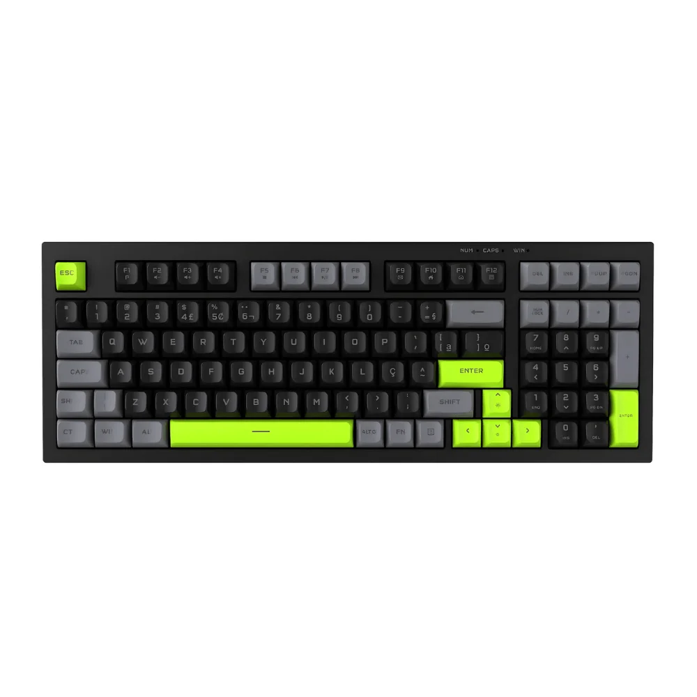 Imagem 2 de 5 do produto Teclado Gamer Semi Mecanico RGB Kg798v Gfire