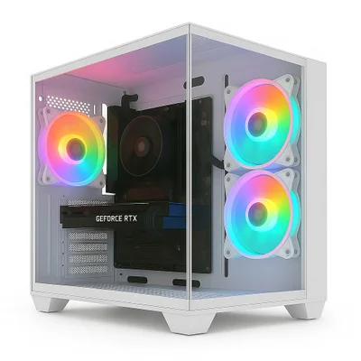 PC Gamer Skill Apex , Amd Ryzen 5 5500, Geforce RTX 3050, 16gb Ddr4, SSD 512gb M.2, Branco Sap229