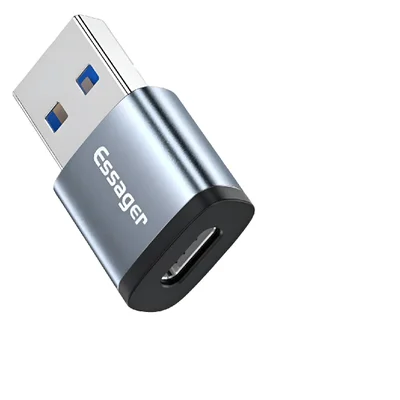 Adaptador Otg Usb 3.1 (macho) Para Tipo-c (fêmea)