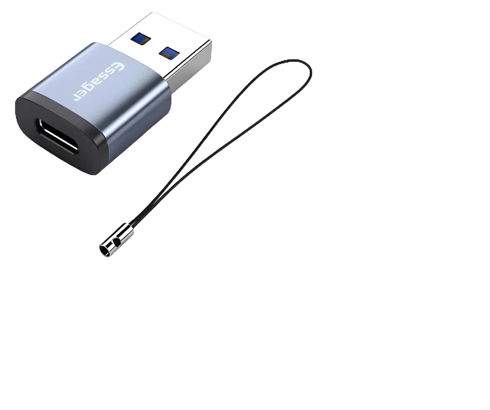 Imagem 3 de 4 do produto Adaptador Otg Usb 3.1 (macho) Para Tipo-c (fêmea)