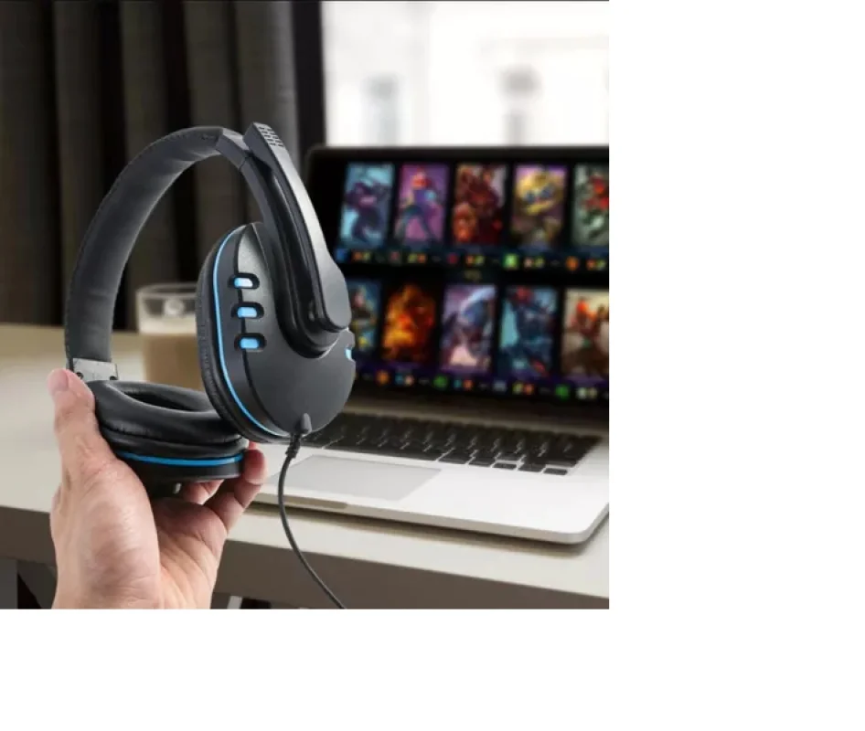 Imagem 3 de 4 do produto Fone De Ouvido Headset Gamer Celular PC Música Jogos Online