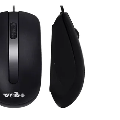 Mouse Com Fio Office Preto