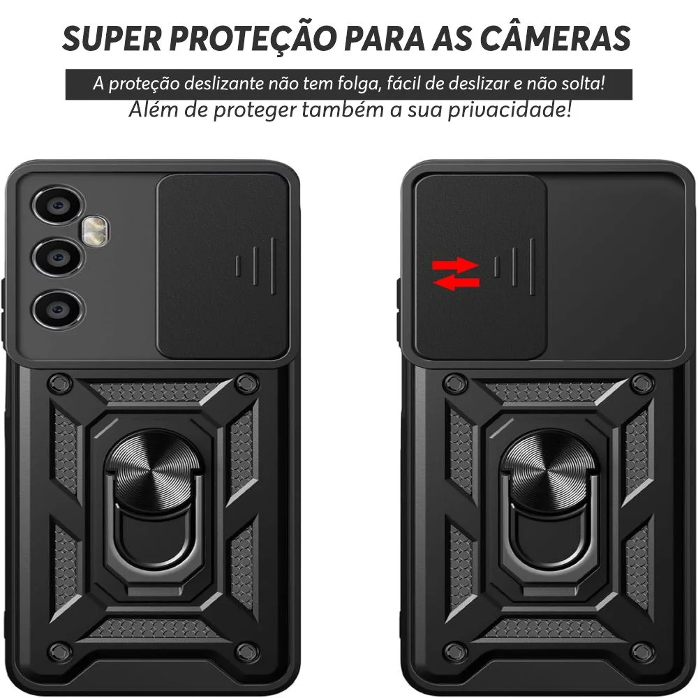 Imagem 2 de 5 do produto Capa Militar P/ Motorola Moto G41 - Capinha Case Protetora Anti Impacto Queda Armadura Resistente