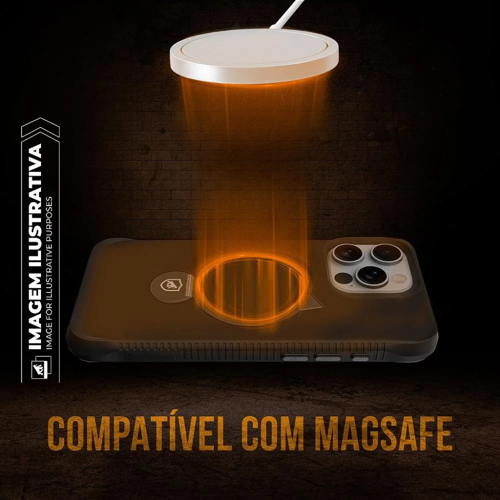 Imagem 4 de 5 do produto Capa Para Iphone 17 Pro - Raptor Black - Gshield