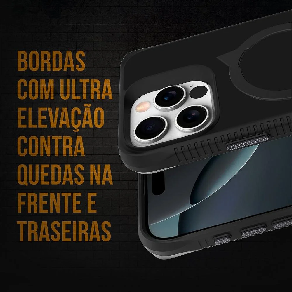 Imagem 5 de 5 do produto Capa Para Iphone 17 Pro - Raptor Black - Gshield