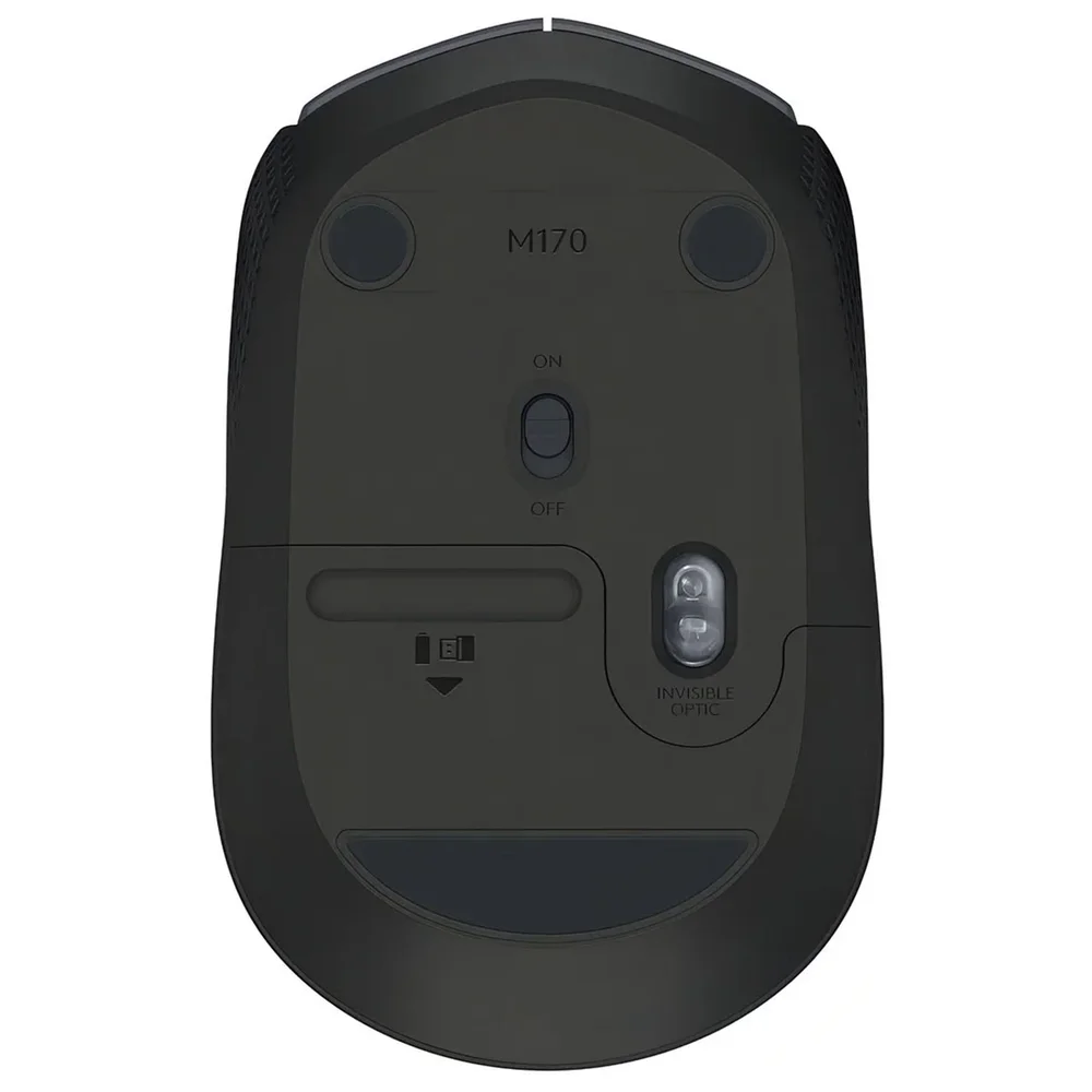 Imagem 2 de 4 do produto Mouse Wireless Logitech M170 Cinza 910-007597