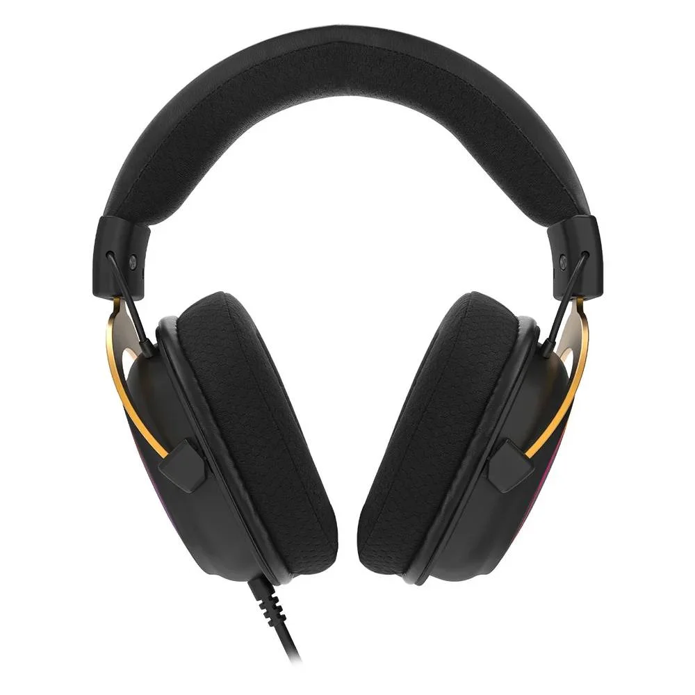Imagem 4 de 5 do produto Headset Gamer Redragon Zeus Hogwarts Hp-510 RGB Usb Preto