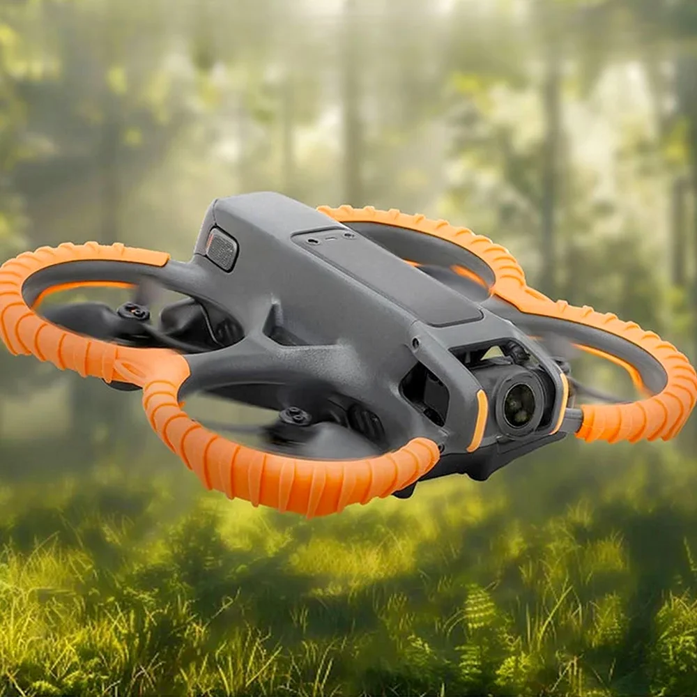 Protetores De Impacto Para Drone Dji Avata 2 Cor:laranja Protetores De Impacto Para Drone Dji Avata 2 Cor:laranja