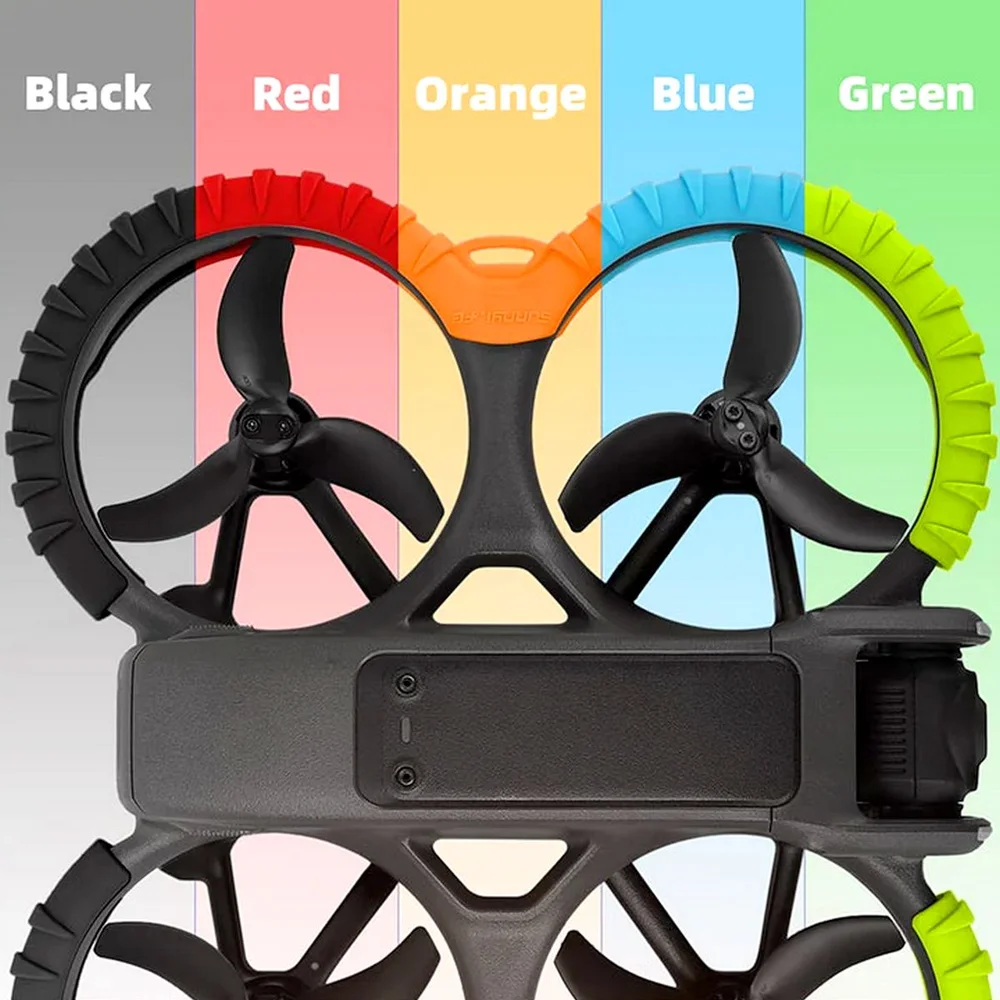 Protetores De Impacto Para Drone Dji Avata 2 Cor:laranja Protetores De Impacto Para Drone Dji Avata 2 Cor:laranja