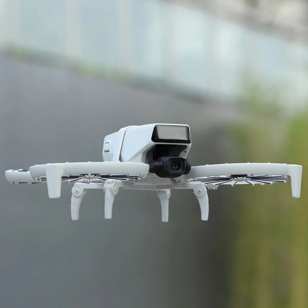 Imagem 4 de 5 do produto Extensor De Trem De Pouso Dobrável Para Drone Dji Flip Cor:cinza Claro