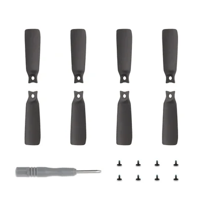 2 Pares De Hélices Coloridas  Para Drone Dji Flip Cor:preto