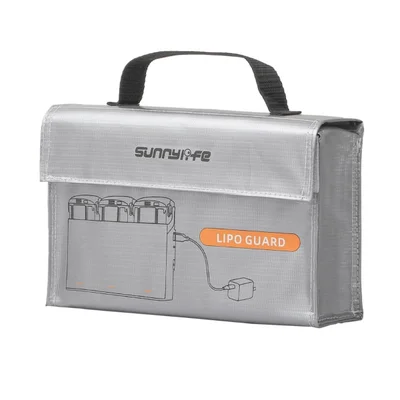 Case Antichamas Para Hub + 3 Baterias Dos Drones Dji