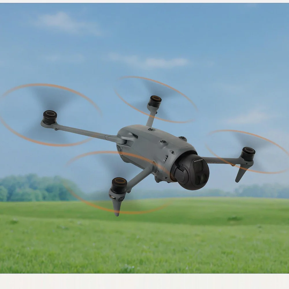 Imagem 4 de 5 do produto 2 Pares De Hélices Para Drone Dji Mavic 4 Pro  - Laranja