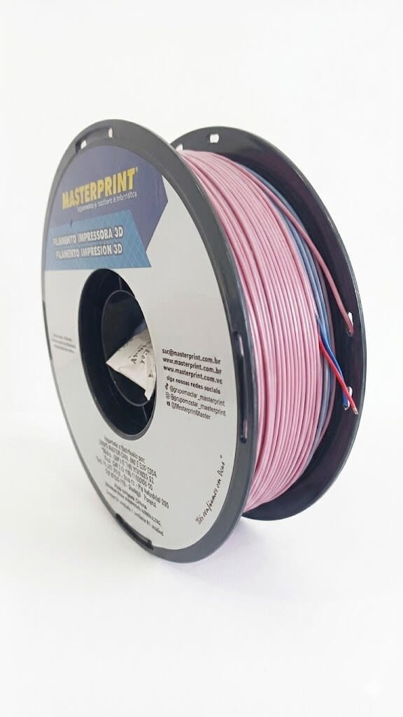 Filamento De Impressora 3d PLA 1.75mm 1Kg Rainbow – Efeito Multicolorido Incrível e Diferenciado