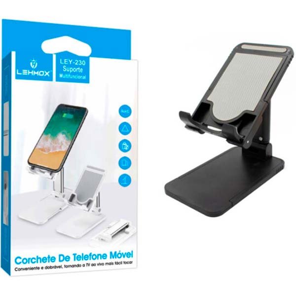 Suporte Mesa Celular E Tablet Lehmox Ley-230 Aceita Ate 10"