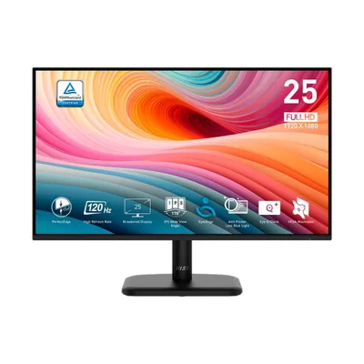Monitor Gamer Msi 24.5" 120hz 1ms Full Hd Pro Mp251l E2 1920x1080 Preto
