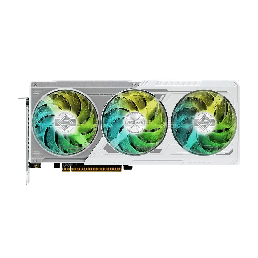 Imagem 3 de 5 do produto Placa De Vídeo Asrock Amd Radeon Rx 9060 Xt Steel Legend Oc 16gb Gddr6 128 Bits - 90-ga5jzz-00uanf